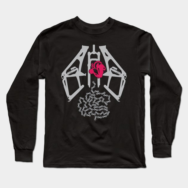 X-Ray MTB Long Sleeve T-Shirt by reigedesign